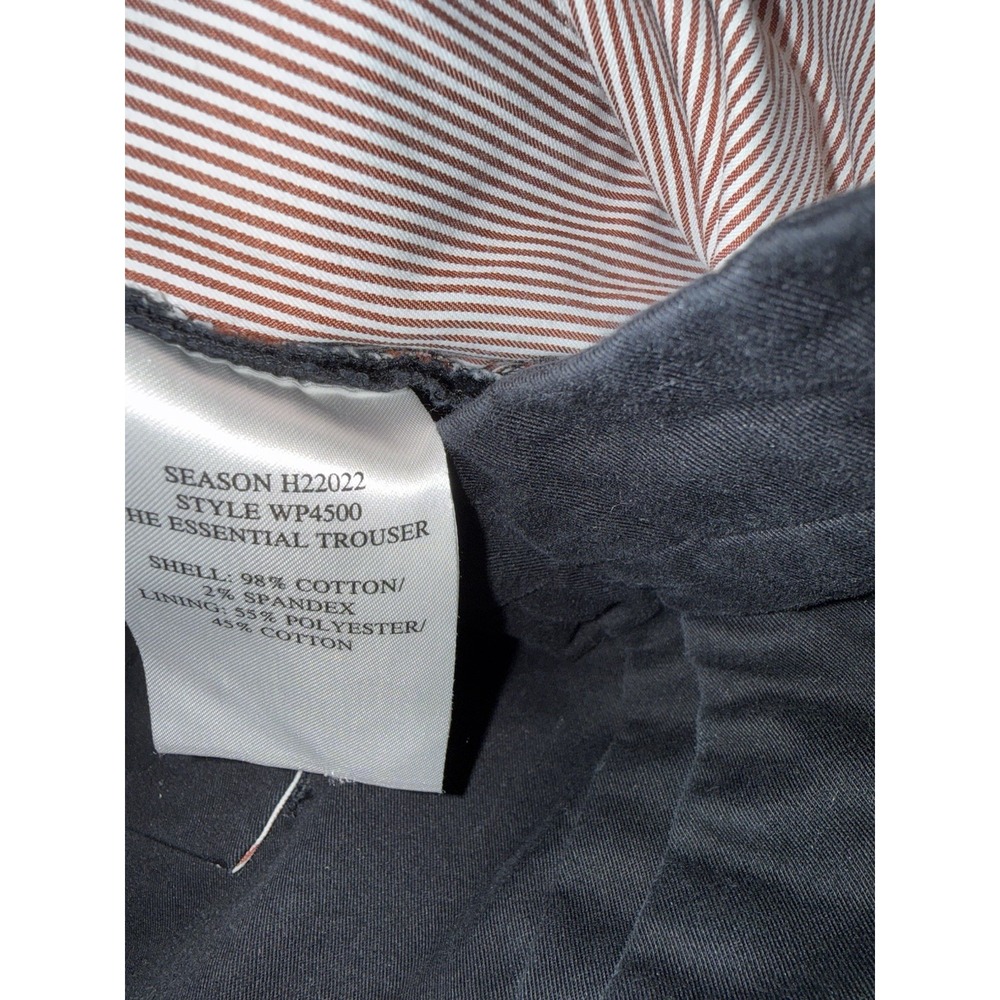 Wildfang Pants The Essential Trouser Black Size 4  Convertible Cuff Classic - Picture 7 of 7